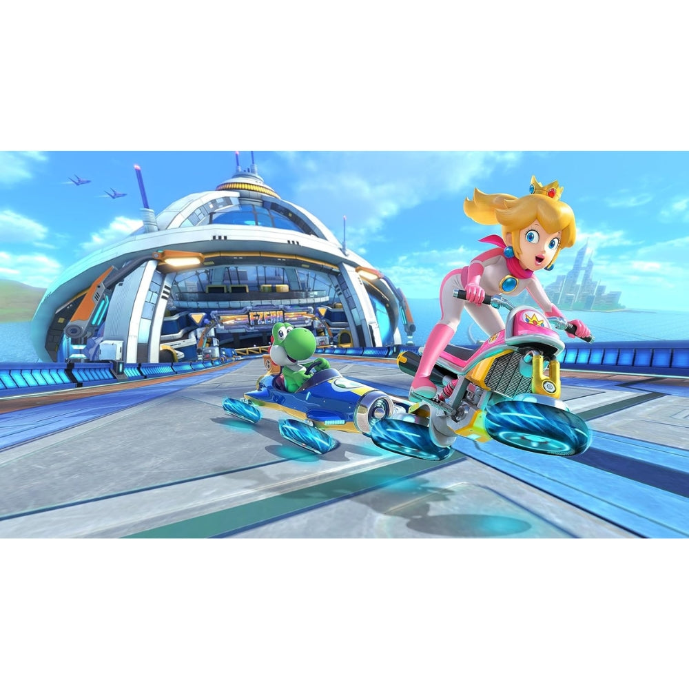 Nintendo - Ensemble Switch modèle OLED Mario Kart 8 Deluxe