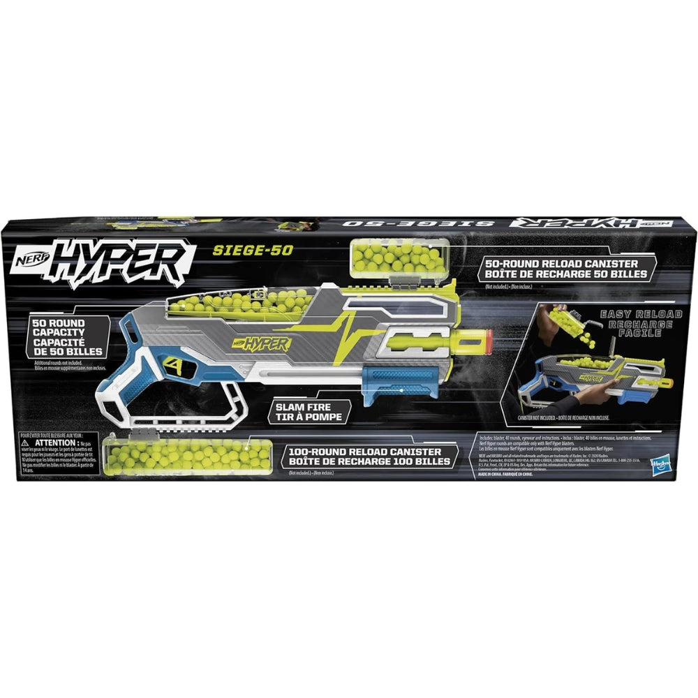 Hasbro -  Blaster à pompe - Nerf Hyper Siege-50