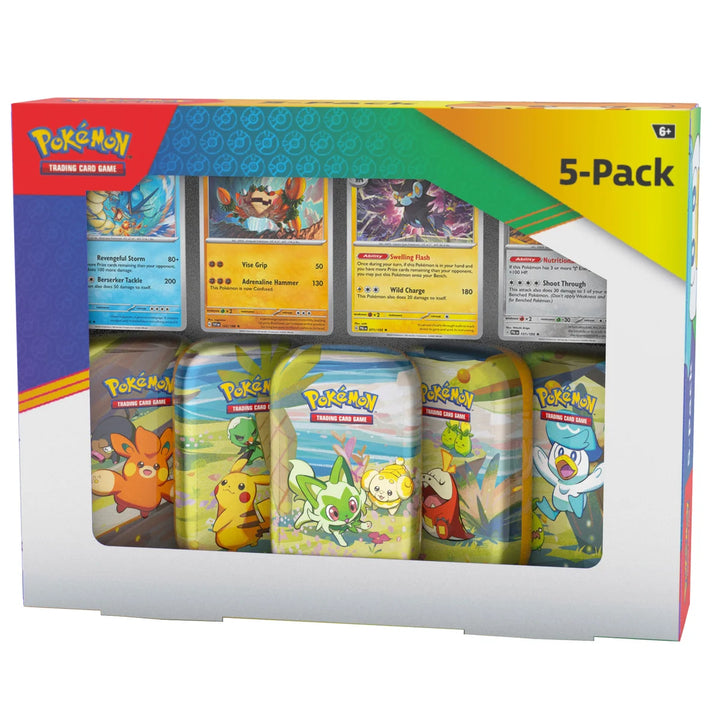 Pokémon - 5 Scarlet and Violet mini boxes – French edition