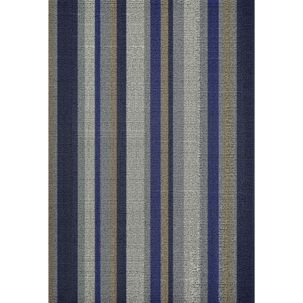 Korhani - Tapis de sol décoratif à rayures pour intérieur/extérieur