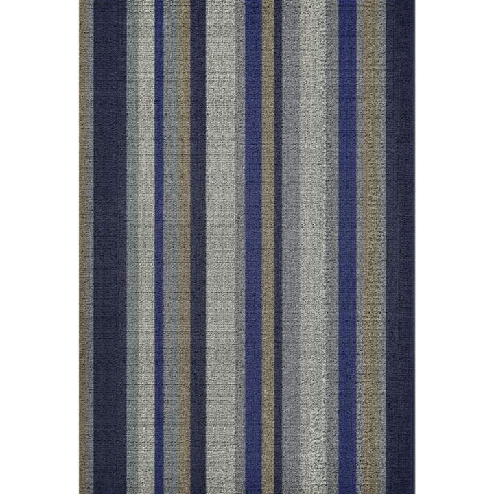 Korhani - Tapis de sol décoratif à rayures pour intérieur/extérieur