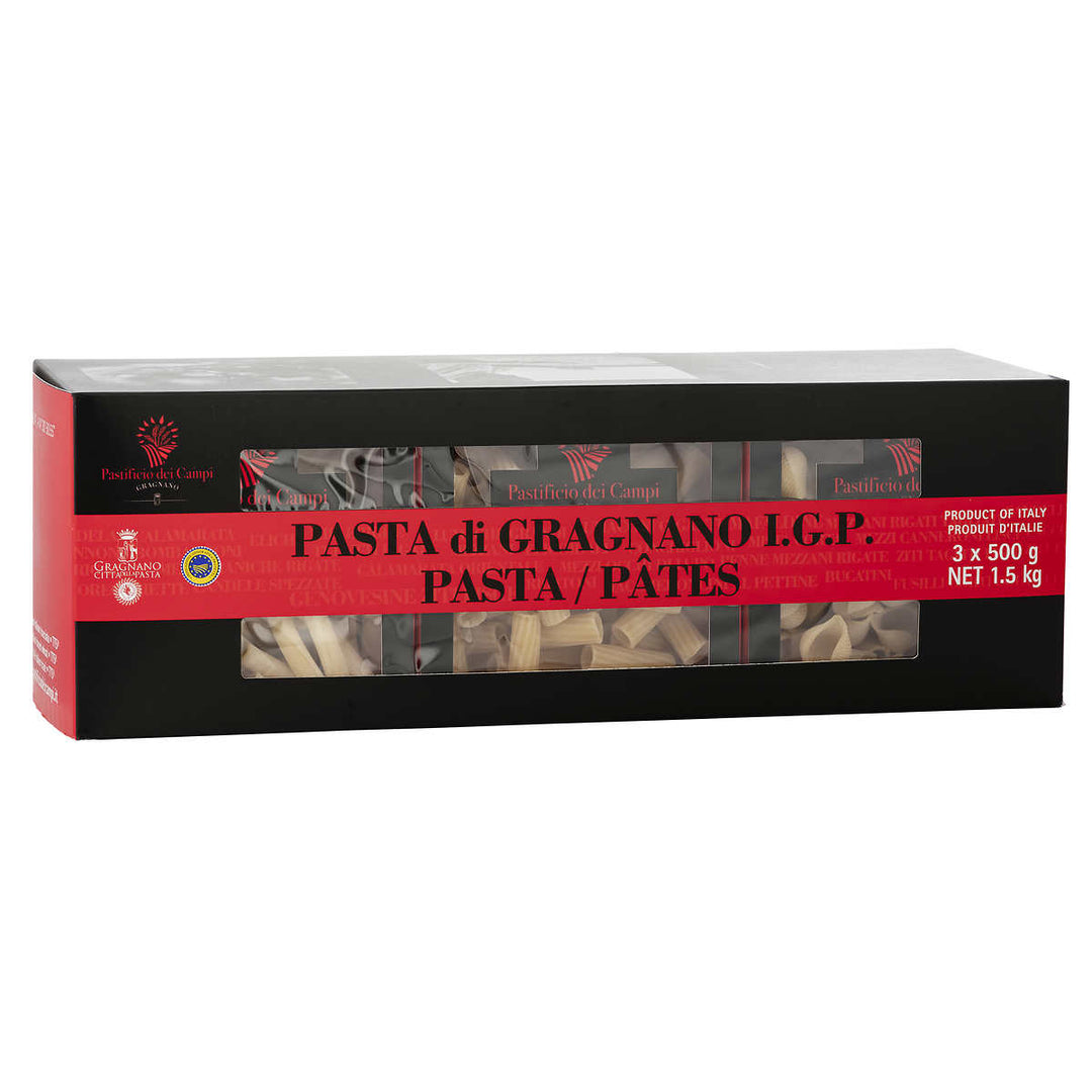 Pasta di Gragnano - Paquet de variétés 3 × 500 g