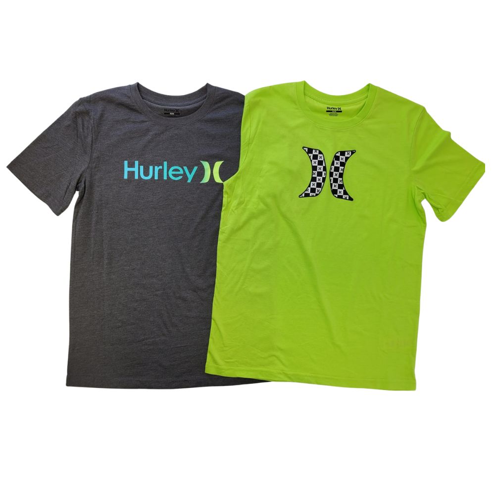 Hurley - Chandail à manche courte, paquet de 2