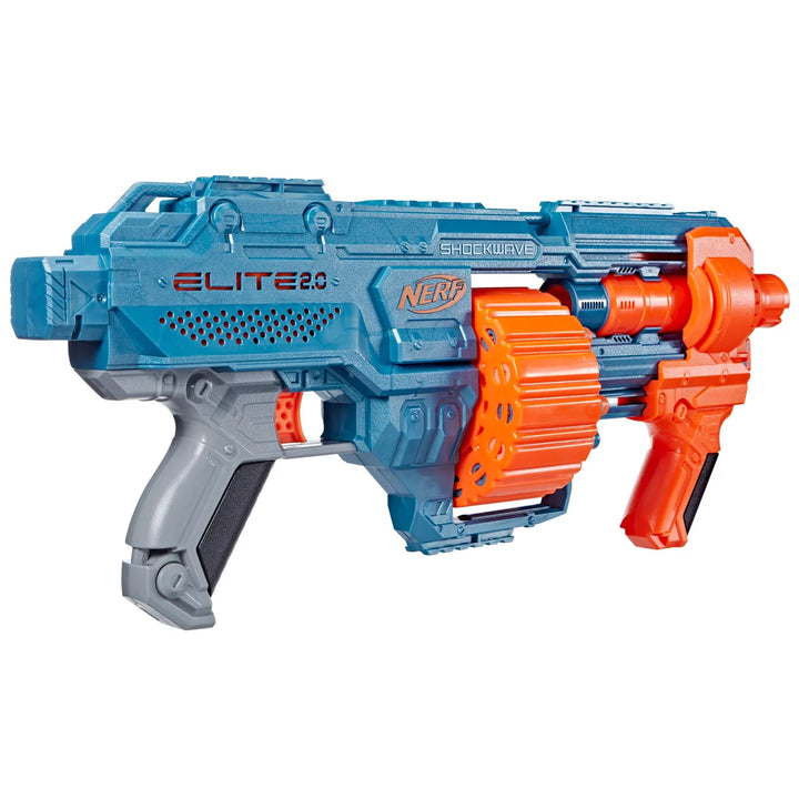 NERF - Elite 2.0, foudroyeur à fléchettes Shockwave RD-15