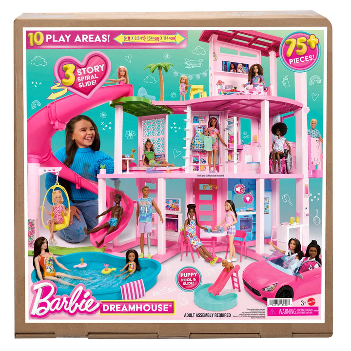 Barbie – Maison de rêve avec Coffret de films Barbie