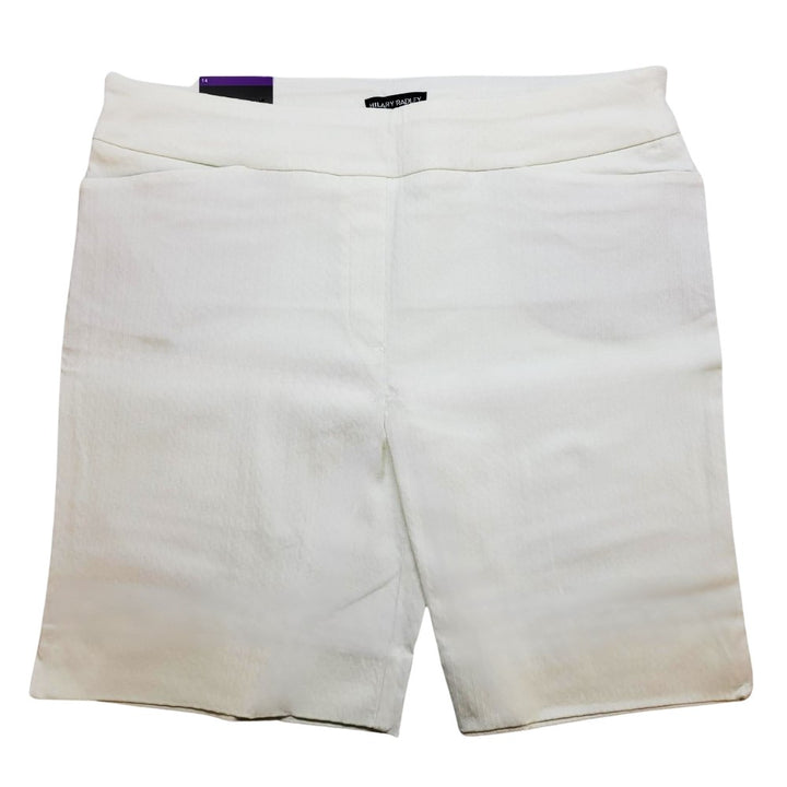 Hilary Radley Pull-On Bermuda Shorts