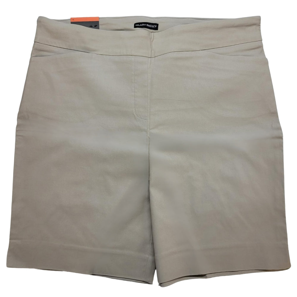 Hilary Radley Pull-On Bermuda Shorts