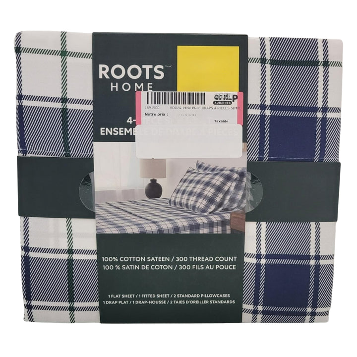 Roots - Ensemble de draps, 4 pièces