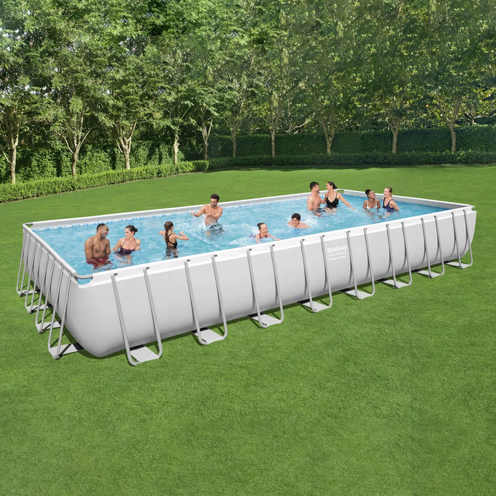 Bestway - Ensemble de piscine hors terre Power Steel Platinum Series