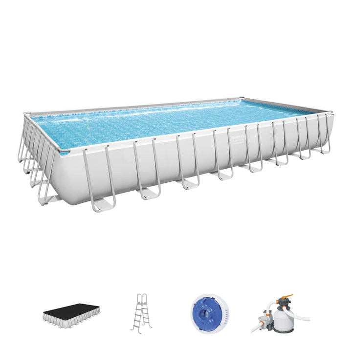 Bestway - Ensemble de piscine hors terre Power Steel Platinum Series