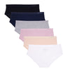 Nearly Nude - Low Rise Briefs, Pack of 6