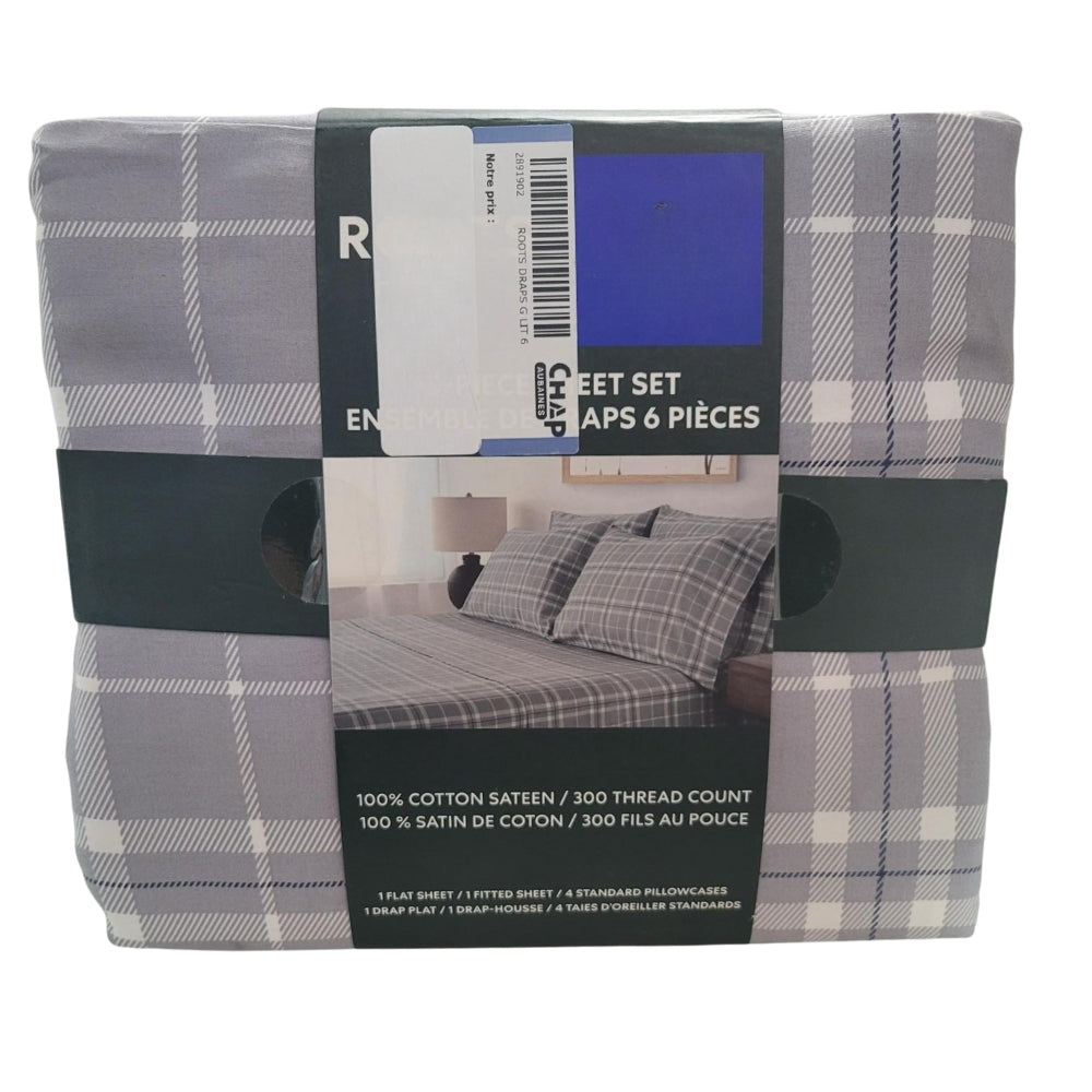 Roots 6-Piece Sheet Set