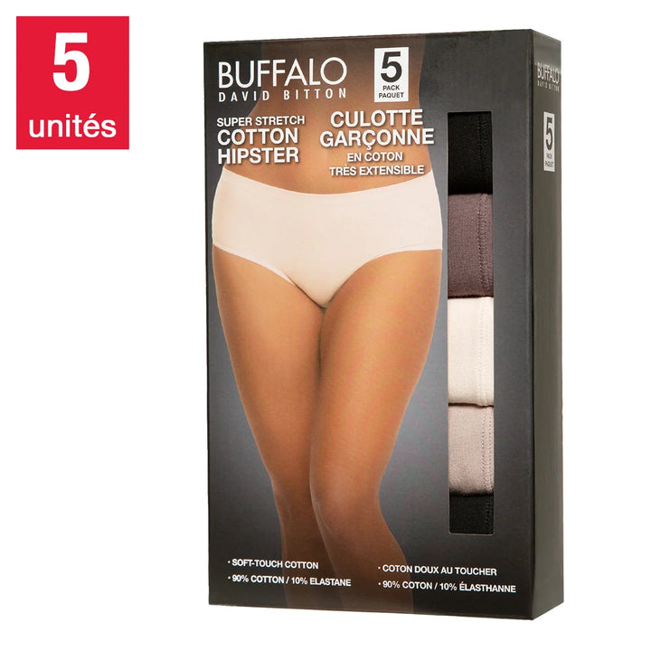 Buffalo - Culottes garçonne, paquet de 5