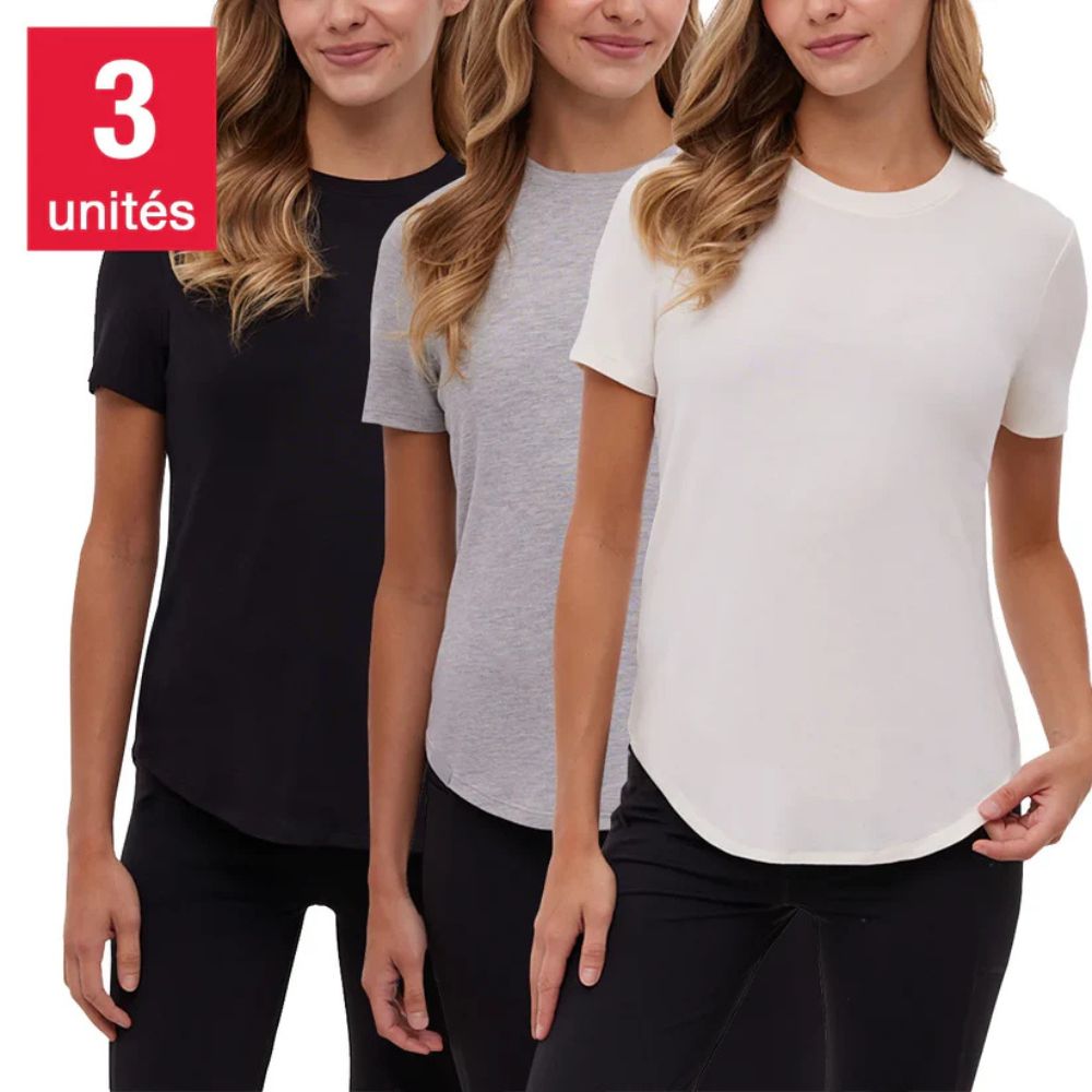 Bench - T-shirt modal, paquet de 3