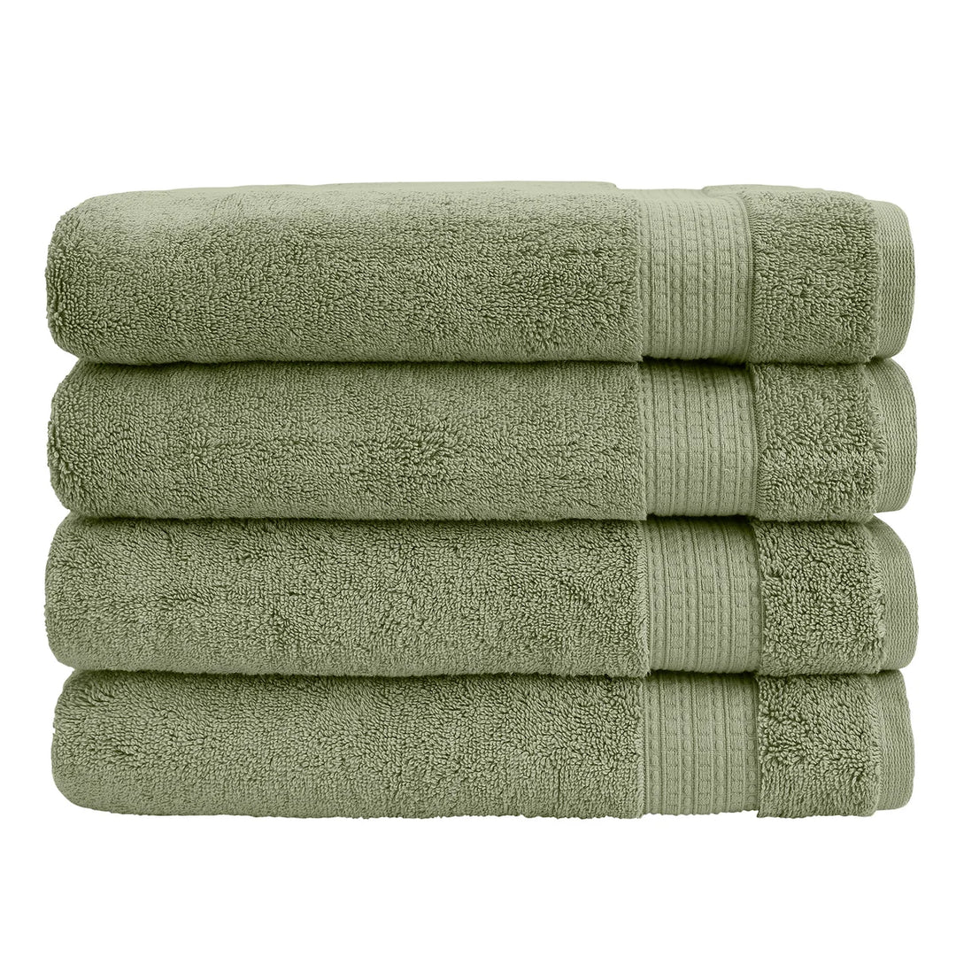 Serene Home - Ensemble de 4 serviettes à main