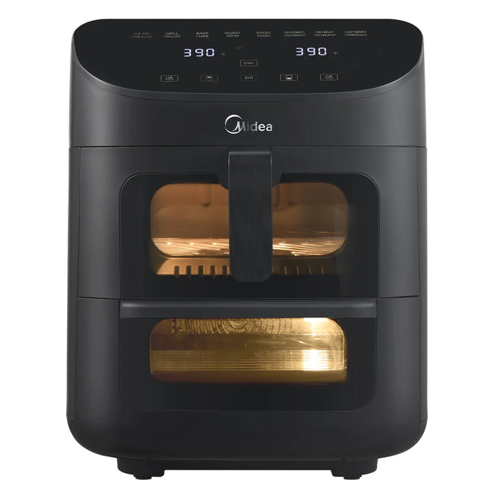 Midea - Friteuse à air double 11 L (11,6 pintes)