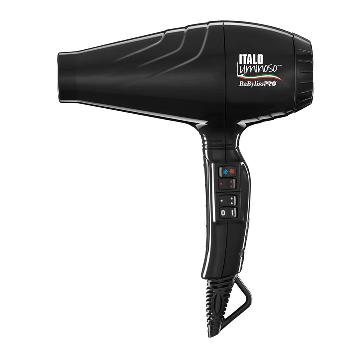 BaByliss - Sèche-cheveux, Luminoso noir PRO ITALO