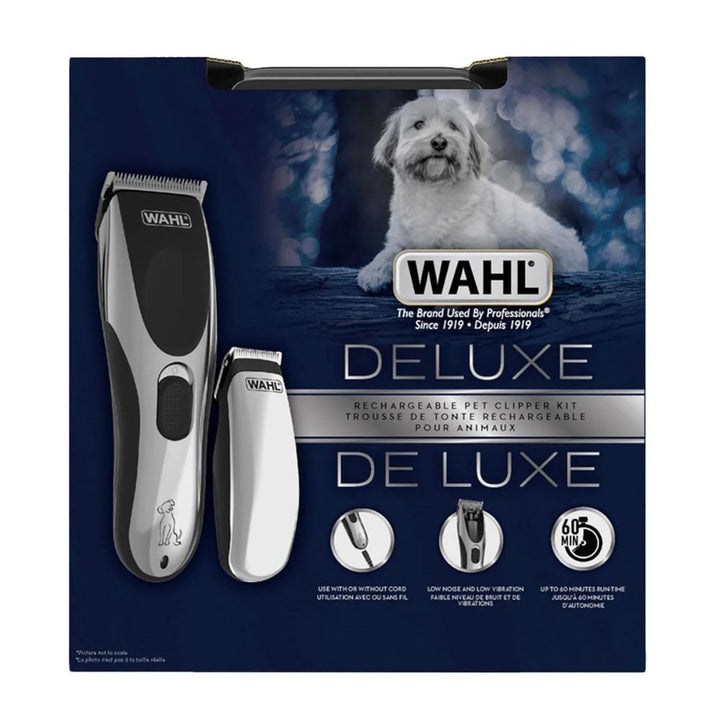 Wahl - Tondeuse deluxe rechargeable pour animaux