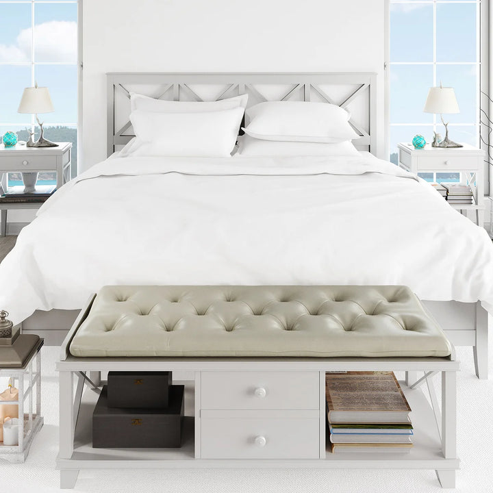 Swiss Collection - Ensemble de draps en coton, 6 pièces