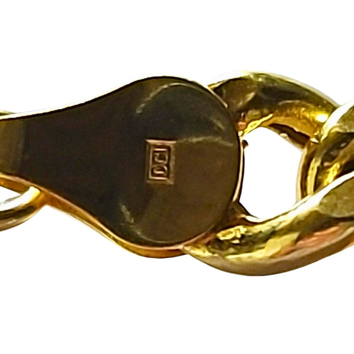 Bracelet (style figaro italien) en or jaune de 14 carats (14 K)