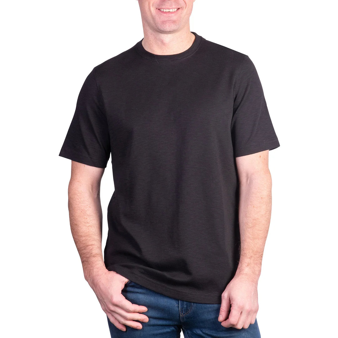 Kirkland Signature – Short Sleeve Slub Cotton Shirt