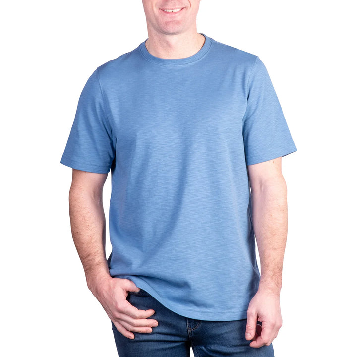 Kirkland Signature – Short Sleeve Slub Cotton Shirt