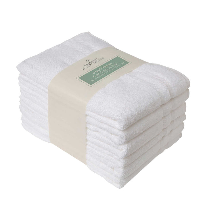 Grandeur Hospitality - Serviettes de bain, paquet de 6