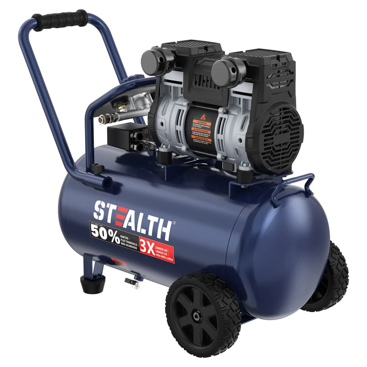 Stealth - Compresseur d'air silencieux 10 gallons