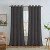 Sun & BLK - Velvet Collection Blackout Curtain Panel, 2 Panels