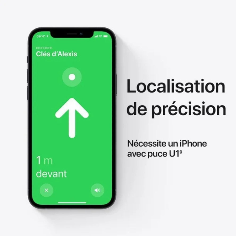 Apple - AirTag, ensemble de 2