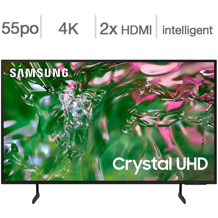 Samsung - Téléviseur LCD DEL 4K UHD classe 55 po - série DU6900