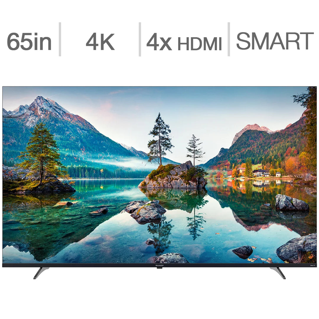 Sharp - Téléviseur LCD 4K UHD de 65 pouces - Série 4T-UR