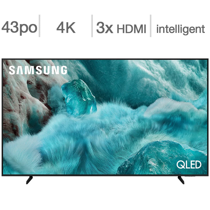 Samsung - Téléviseur QLED 4K UHD classe 43 po - série Q7F