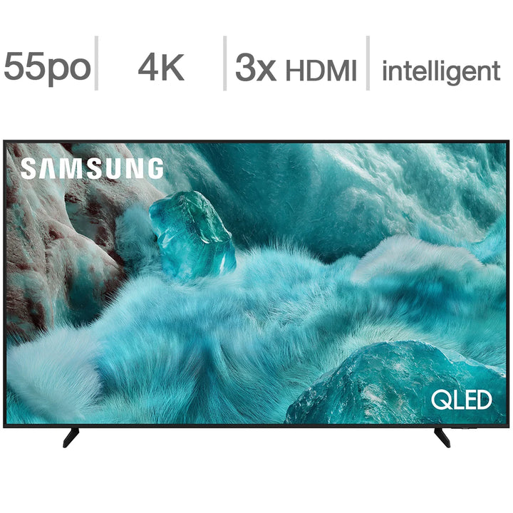 Samsung - Téléviseur LCD QLED 4K UHD classe 55 po - série Q7F