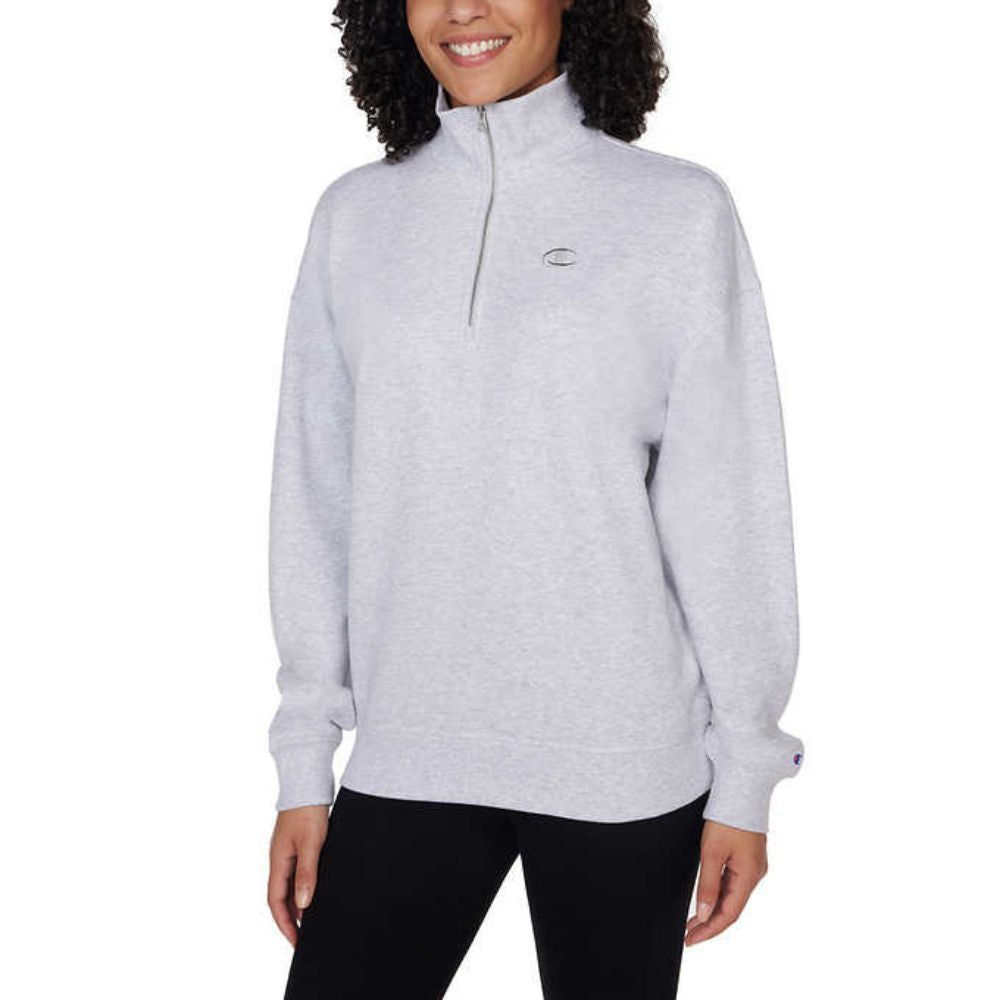 Champion - Women's Half Zip Sweater