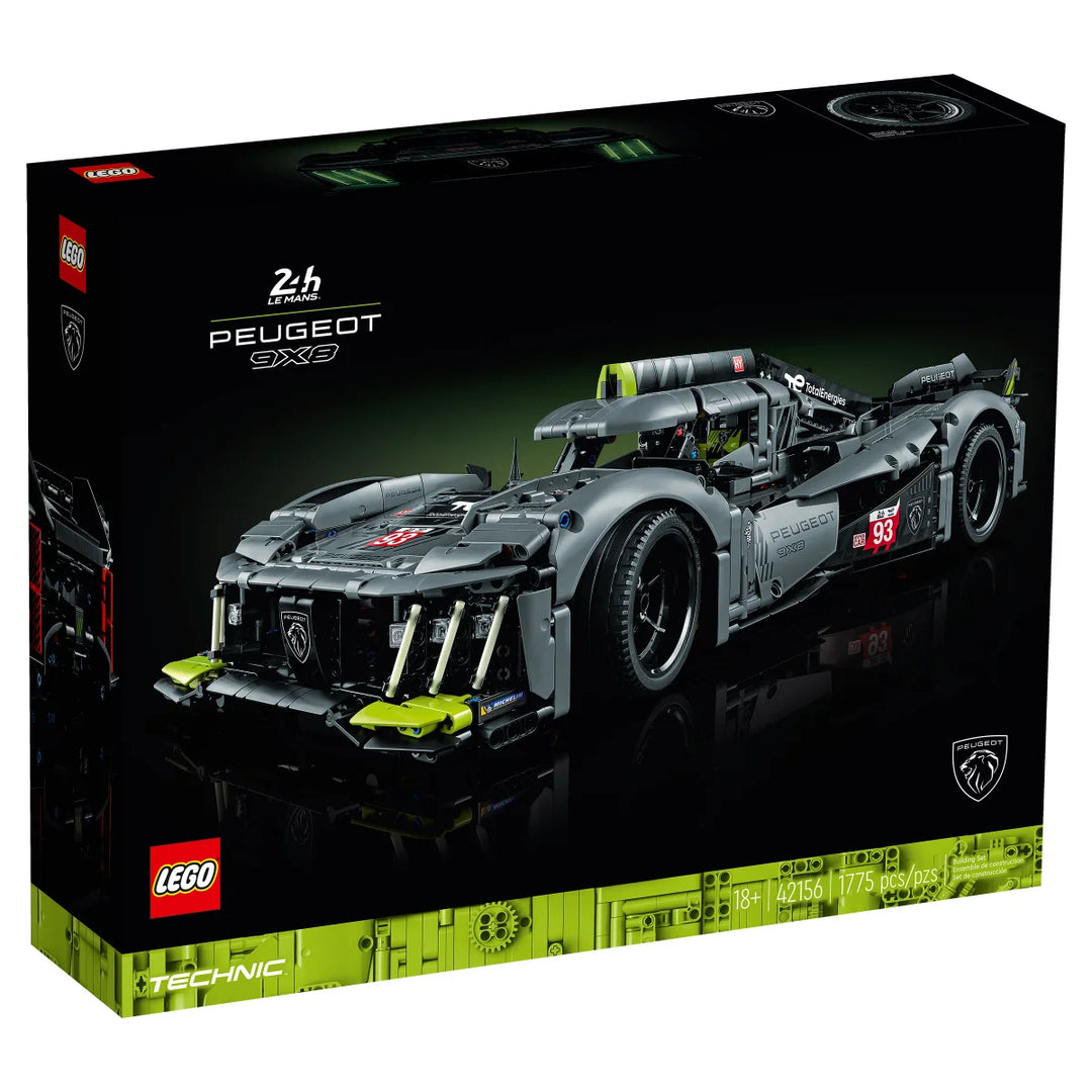 LEGO Technic - PEUGEOT 9X8 24H Le Mans Hybride Hypercar - 42156