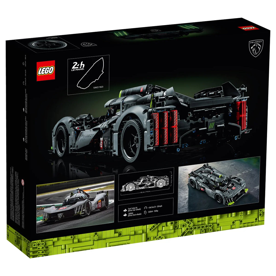 LEGO Technic - PEUGEOT 9X8 24H Le Mans Hybride Hypercar - 42156