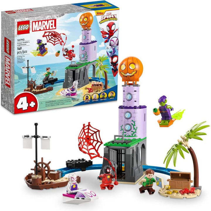 LEGO - Équipe Marvel Spidey at Green Goblin's Lighthouse - 10790