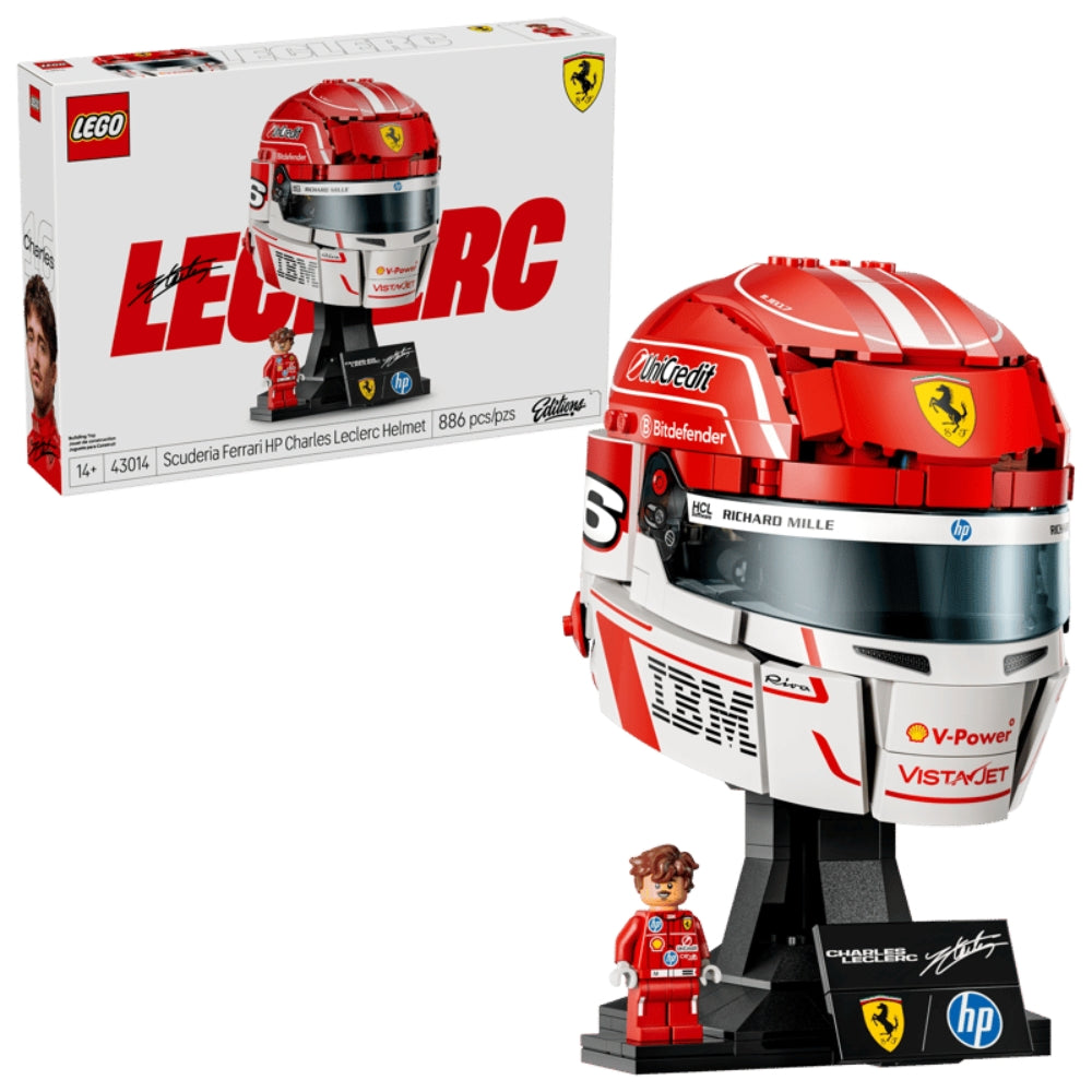 Lego - Scuderia Ferrari Helmet HP Charles Leclerc - 43014