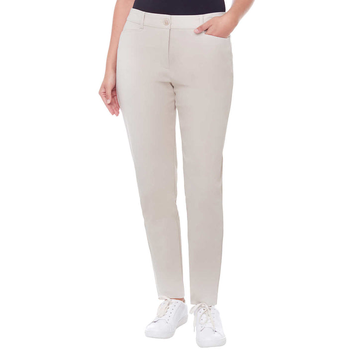 UP! - Pantalon de coton satiné extensible