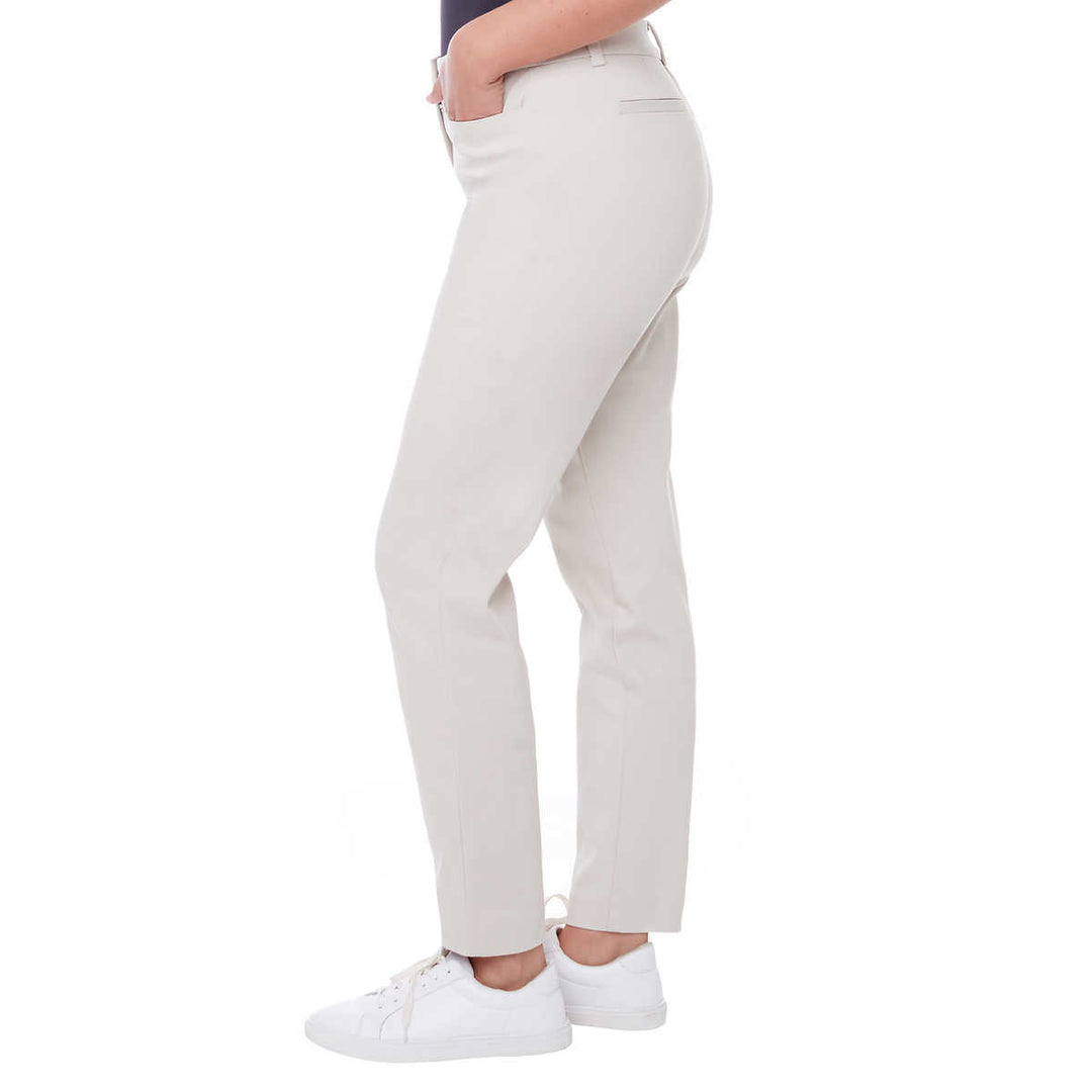 UP! - Pantalon de coton satiné extensible