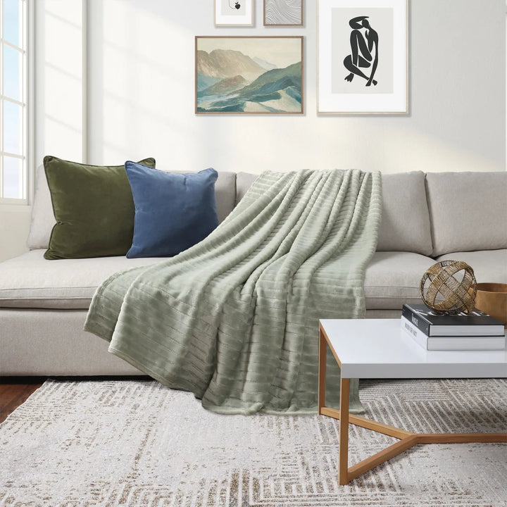 Life Comfort - Jeté texturé surdimensionné