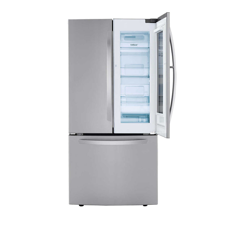 LG - Réfrigérateur à portes françaises de 33 po. 25 pi³
