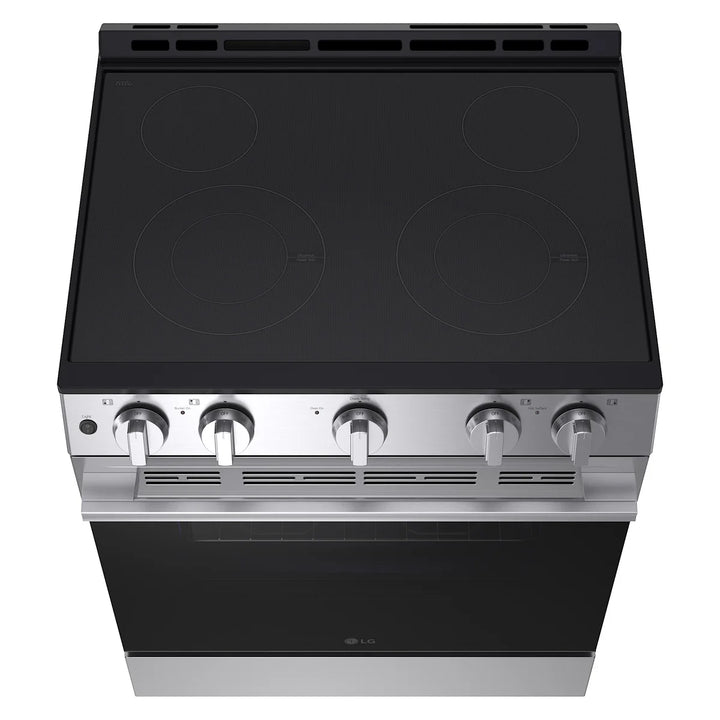 LG - Cuisinière électrique encastrable de 30 po et de 6,3 pi³