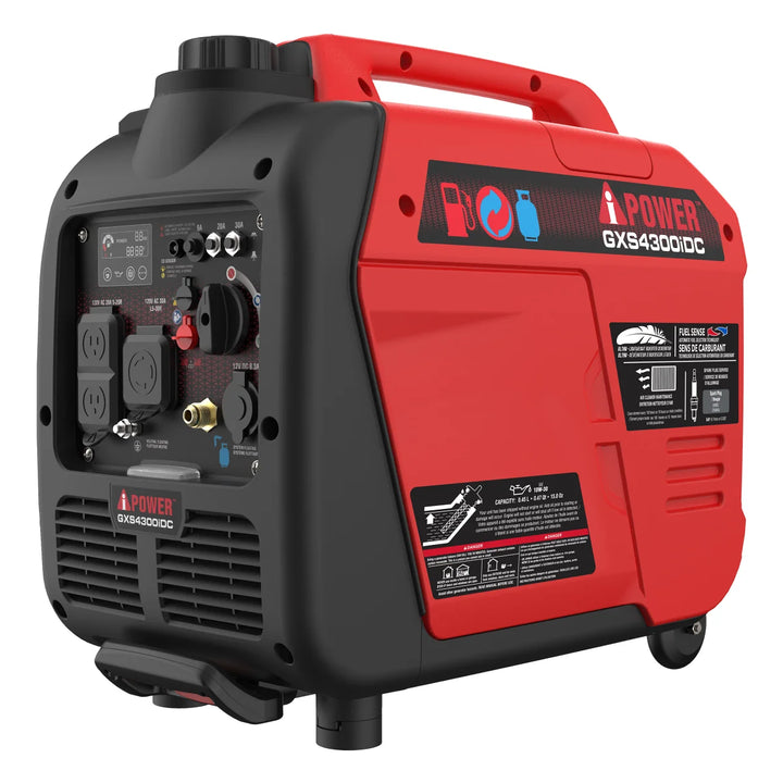 A-iPower - 3450W / 4300W en crête onduleur bi-carburant