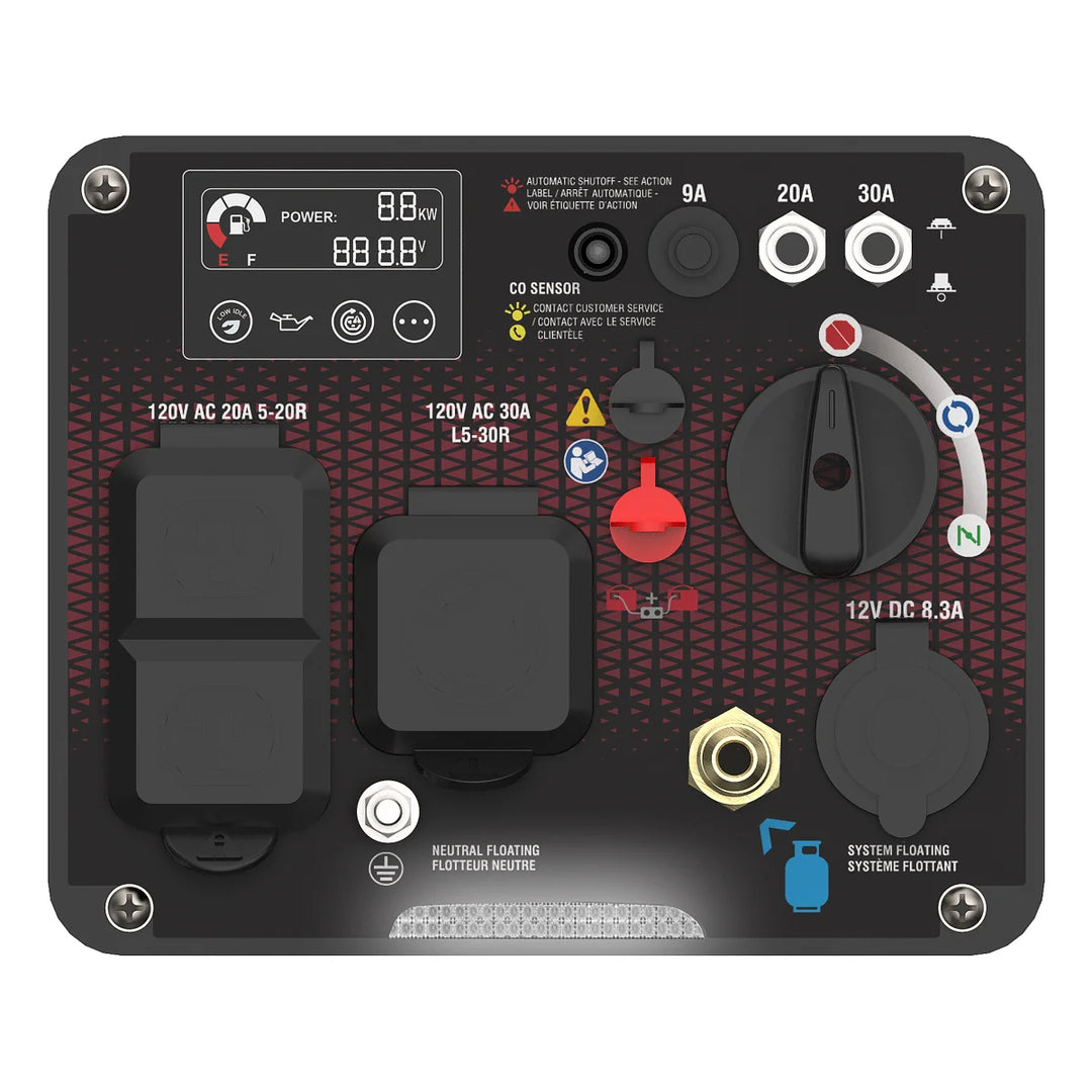 A-iPower - 3450W / 4300W en crête onduleur bi-carburant