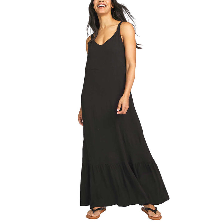 Hurley Ruffle Maxi Dress