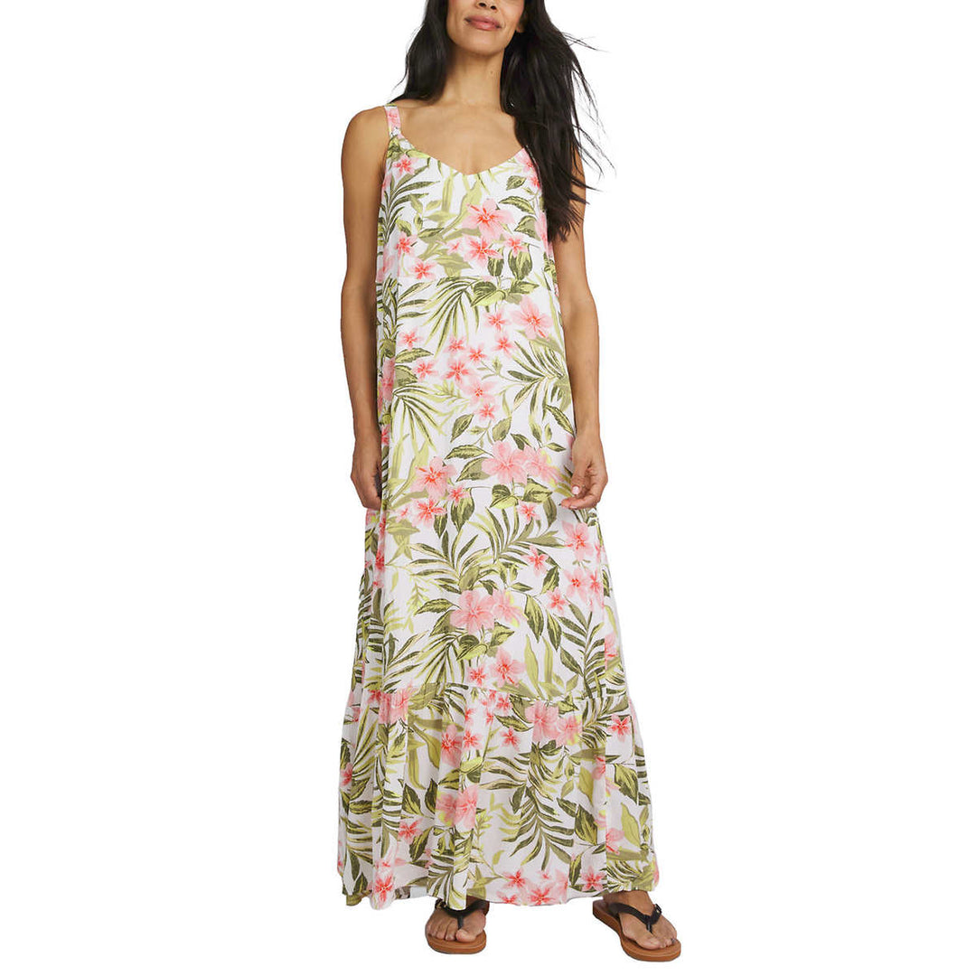 Hurley Ruffle Maxi Dress