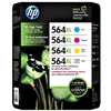 HP - Ensemble de 4 cartouches d’encre tricolore - 564XL