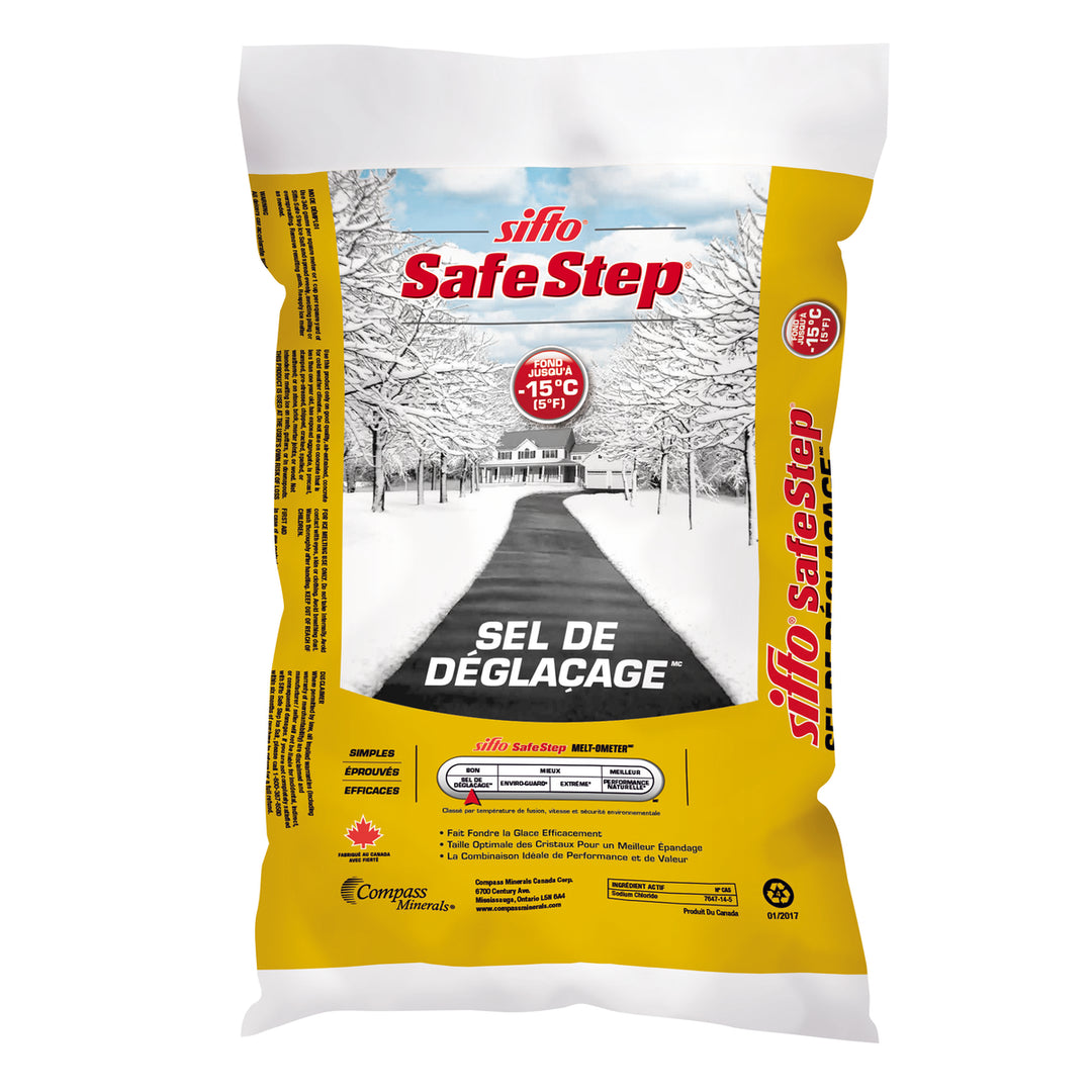 Sifto - Sel de pour la glace Safe Step, 20 kg